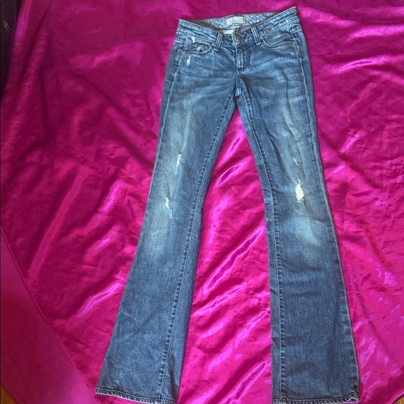 PAIGE Denim - Page premium denim size 24 style Laura Canyon Classic Blue Women's Jeans